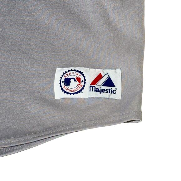 Majestic Boston Red Sox David Ortiz #34 Jersey Men’s XL Gray MLB EUC - Picture 6 of 9